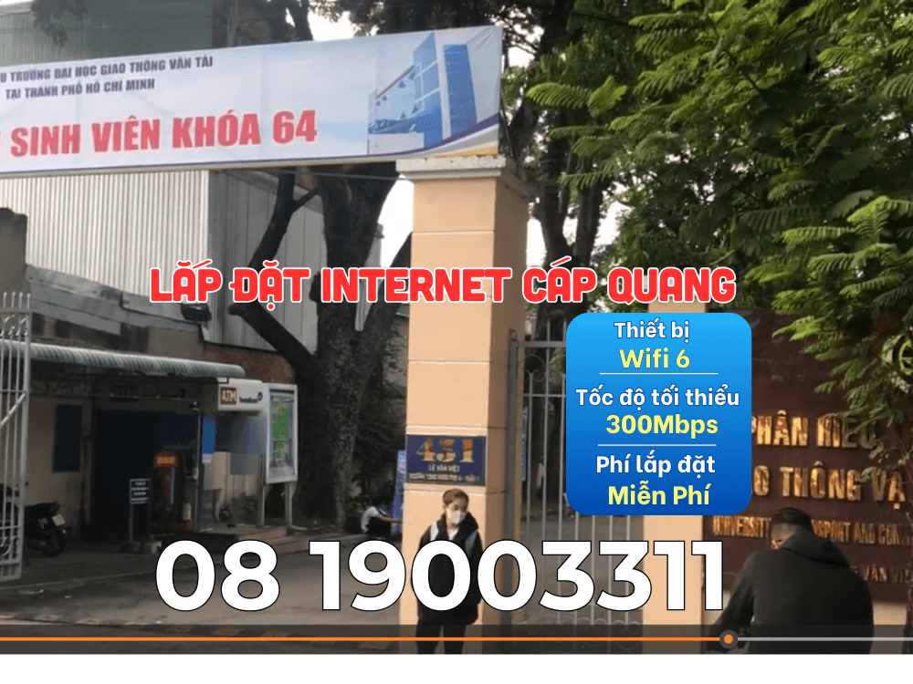 lắp wifi vnpt tại Trường đại học giao thông vận tải