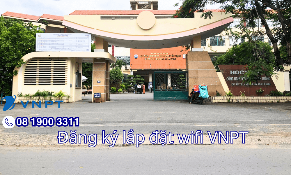 Lắp đặt internet wifi tại KTX học viện Bưu Chính Viễn Thông