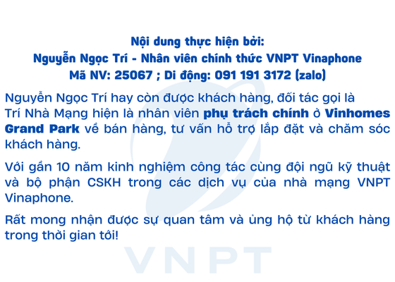 Trí Nhà Mạng lắp wifi vinhomes